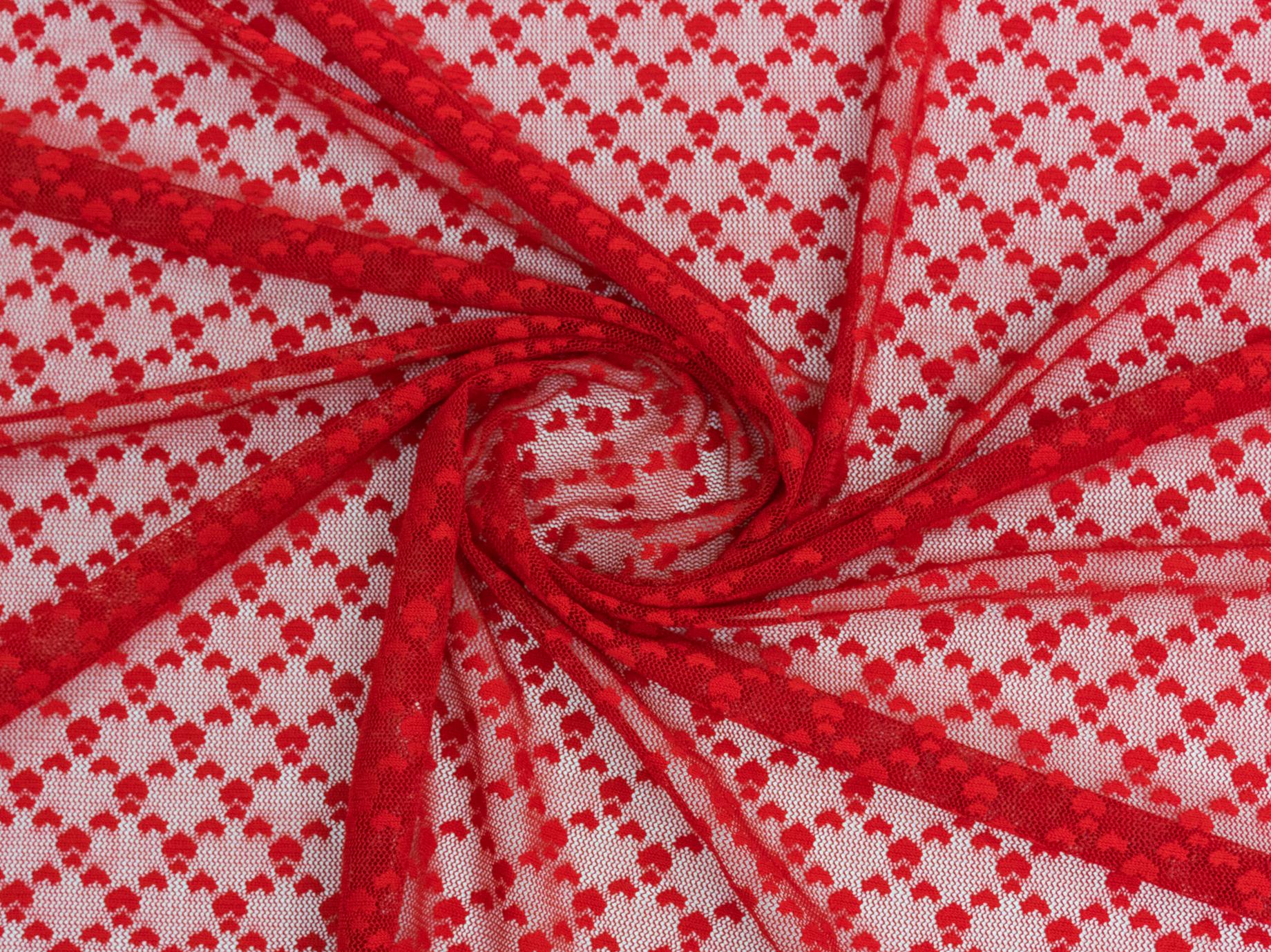 150cm Elena Heart Mesh DR1532-4