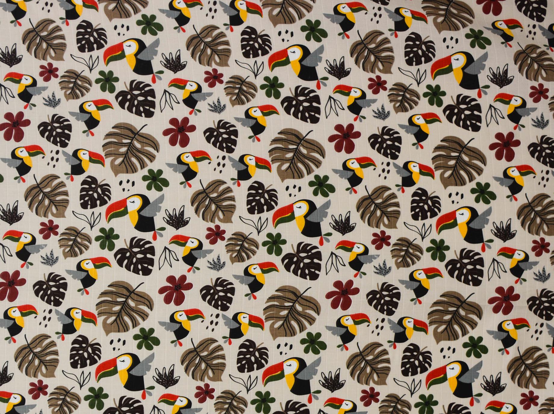 160cm 100% Cotton Printed Muslin DR1551-17