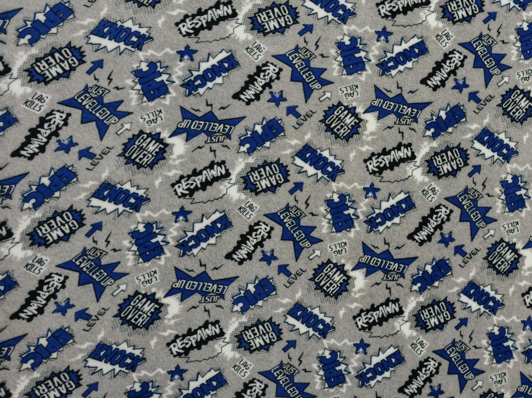 150cm Poly Coral Velour Printed DR1589-11
