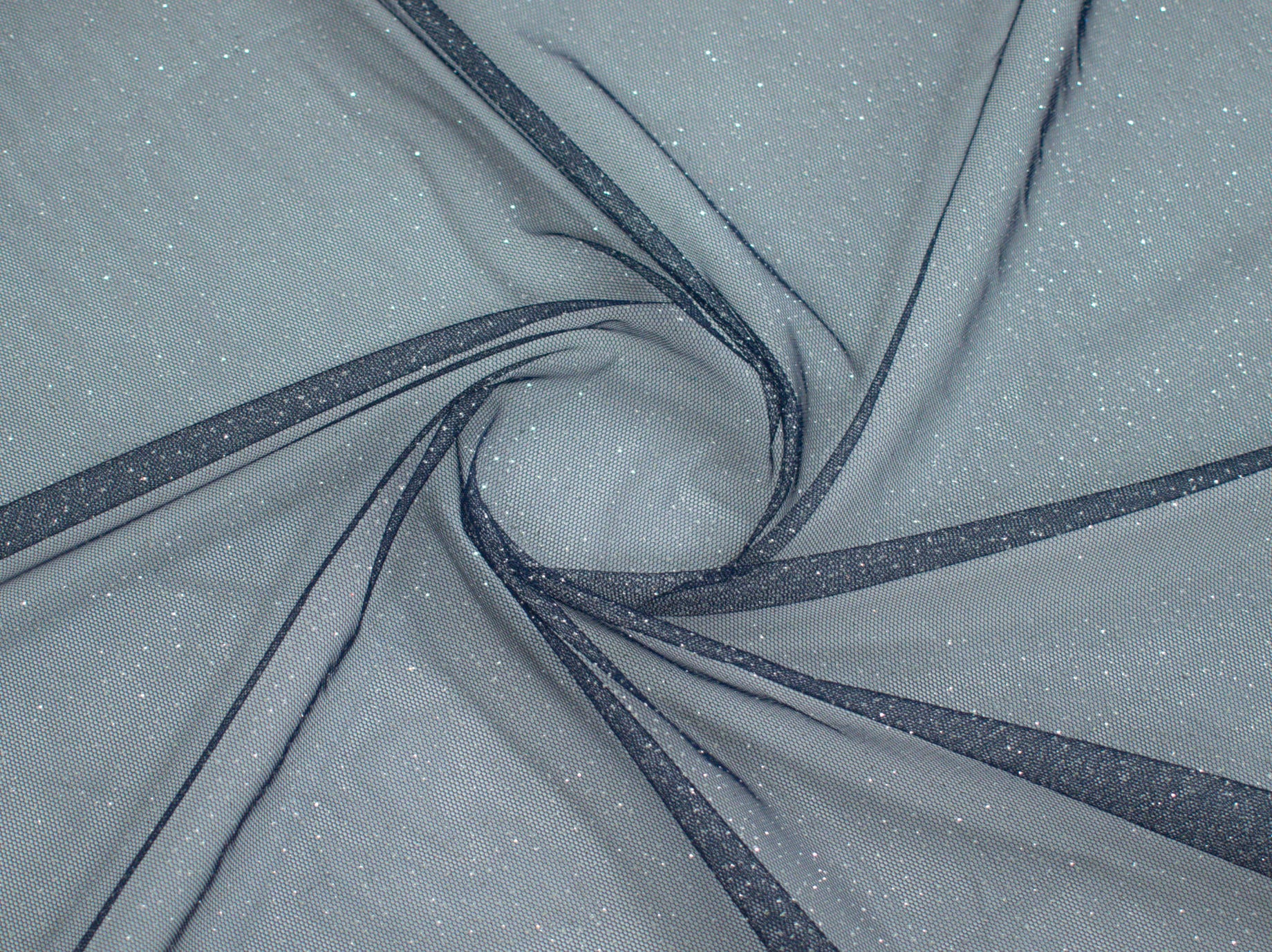 150cm Tulle With Silver Glitters DR1724-12