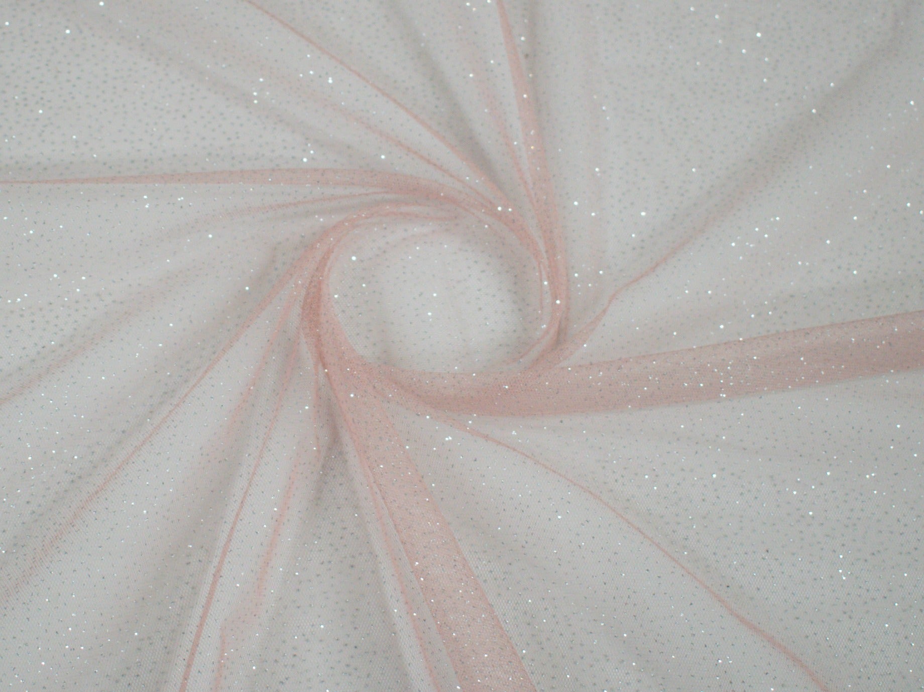 150cm Tulle With Silver Glitters DR1724-7