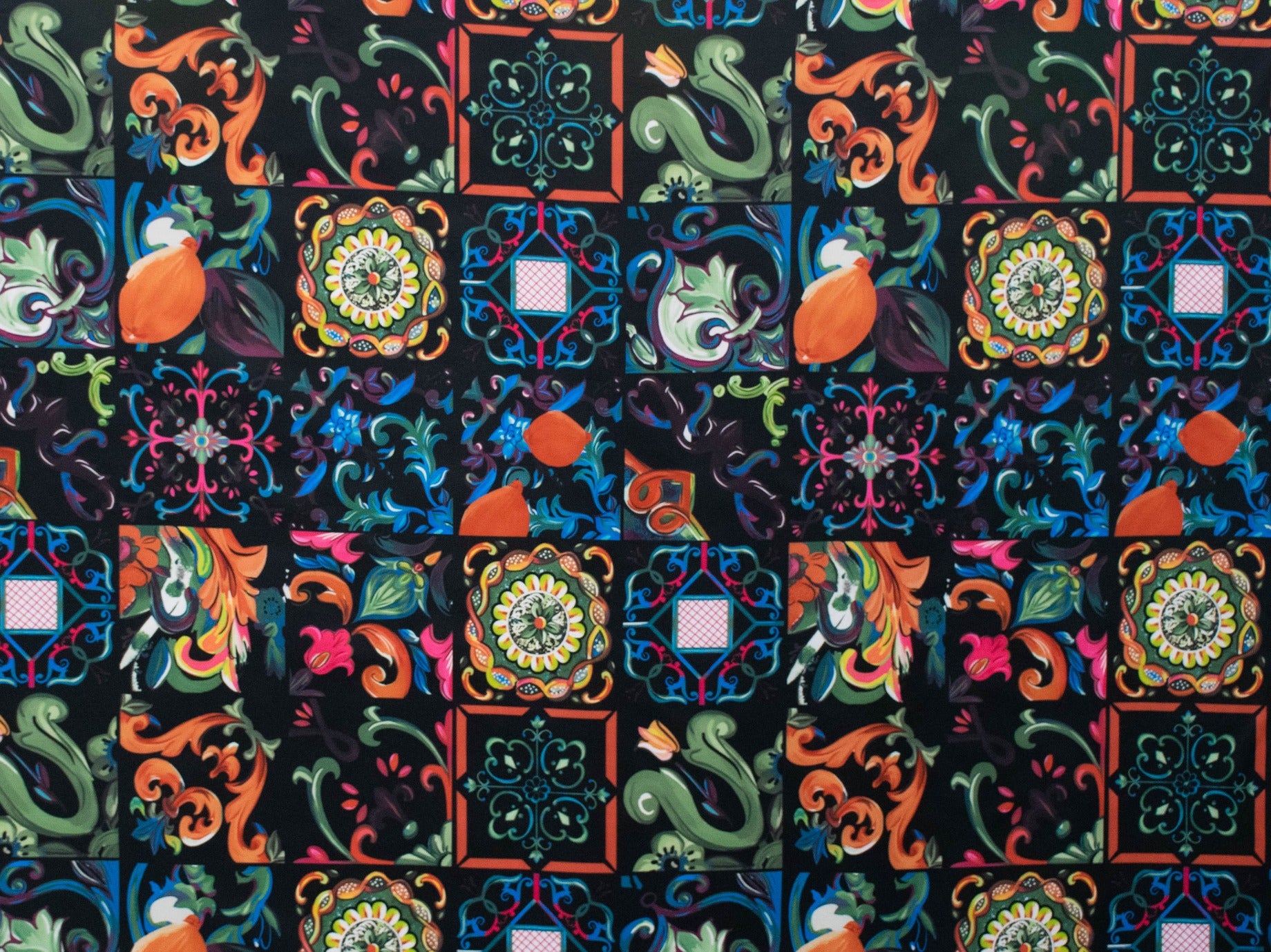 150cm Printed Digital Dutches Satin DR1761-51