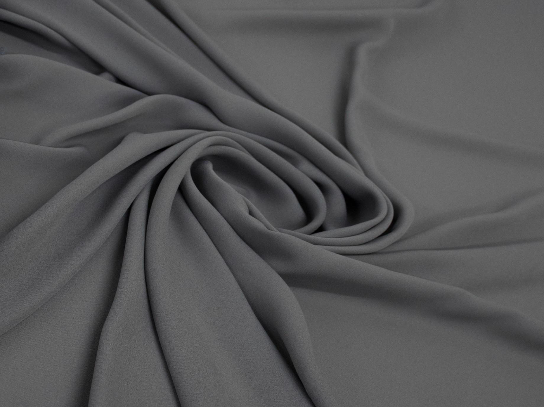150cm New Milk Georgette Grey DR179-15