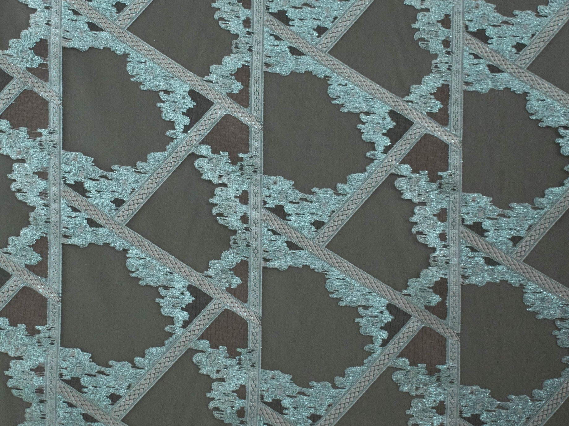 140cm Russian Jacquard Organdy Brocade  DR1910-2