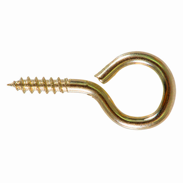 15Mm Screw Eyes Brass