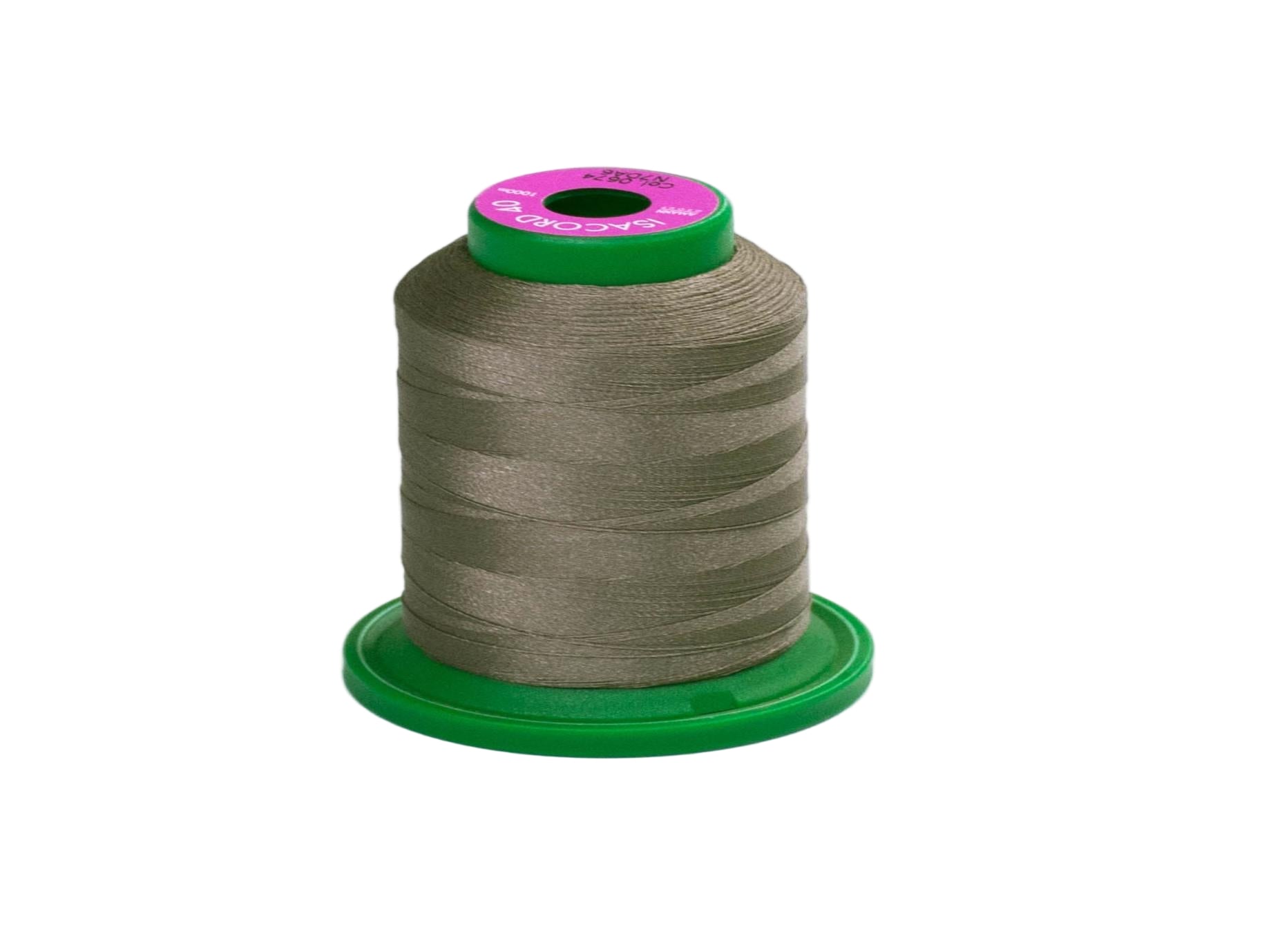 1000M Isacord Embroidery Thread Grey IC 0674