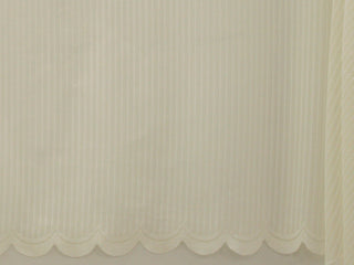 Jacquard Lace Curtain Cream LC122