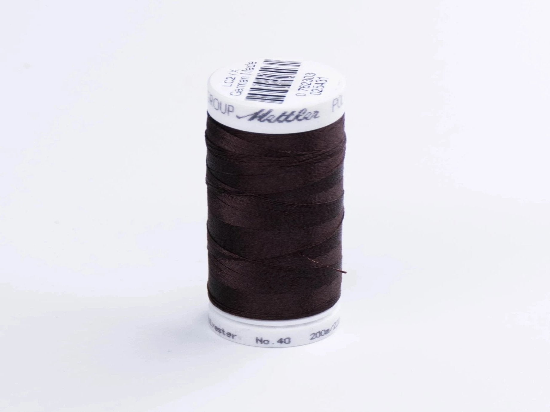 200M Mettler Poly  Sheen Thread Brown Mt 1366