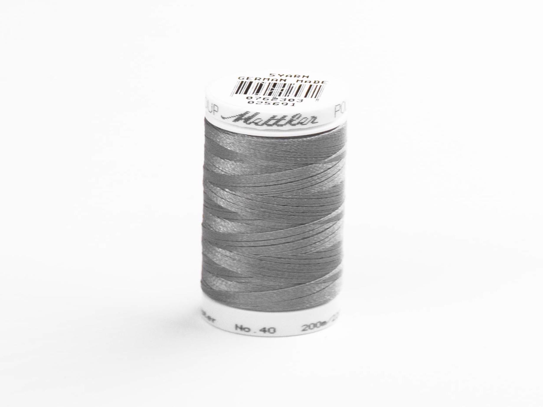 200M Mettler Poly  Sheen Thread Grey Mt 1972