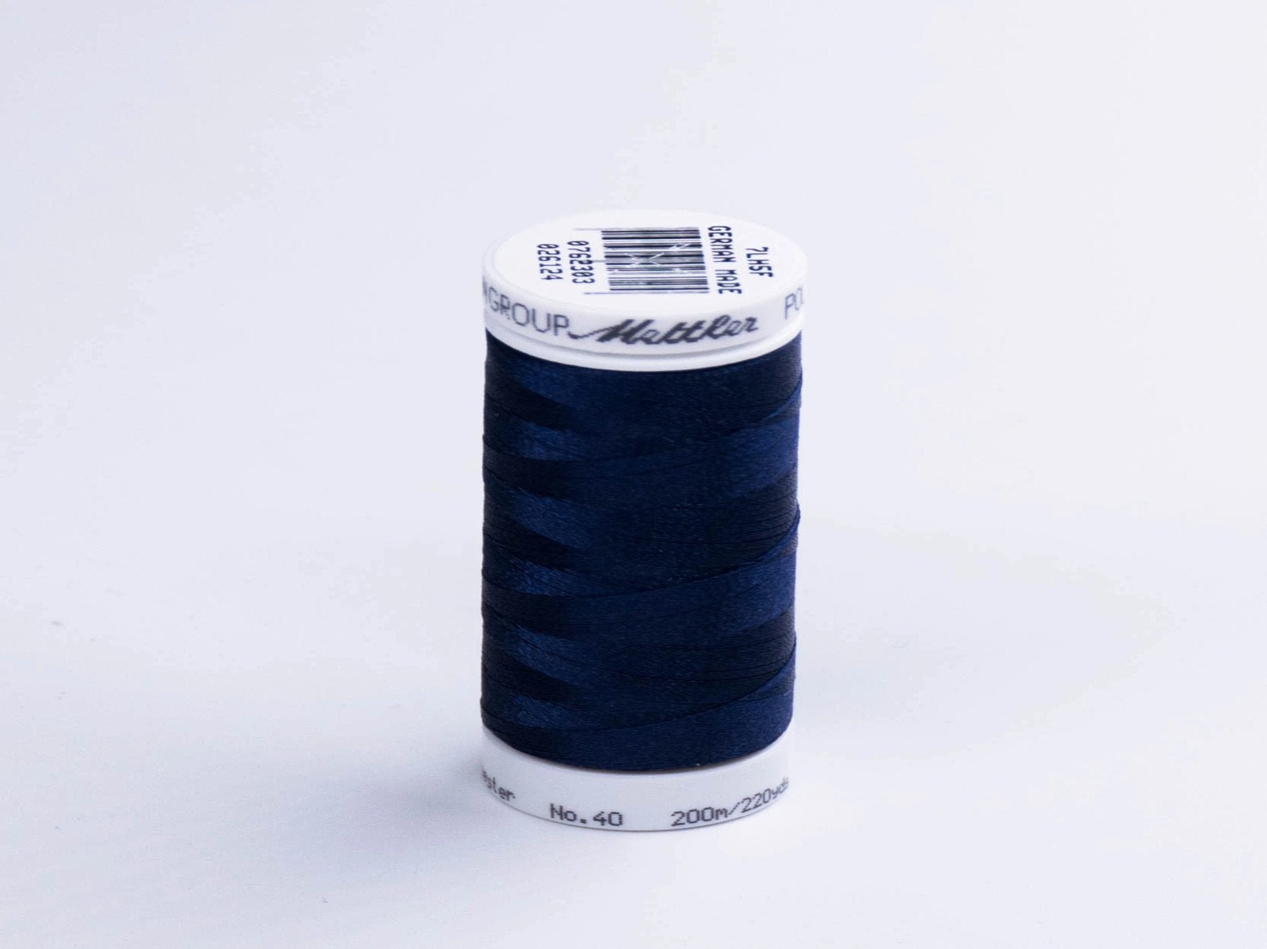 200M Mettler Poly  Sheen Thread Navy Mt 3323