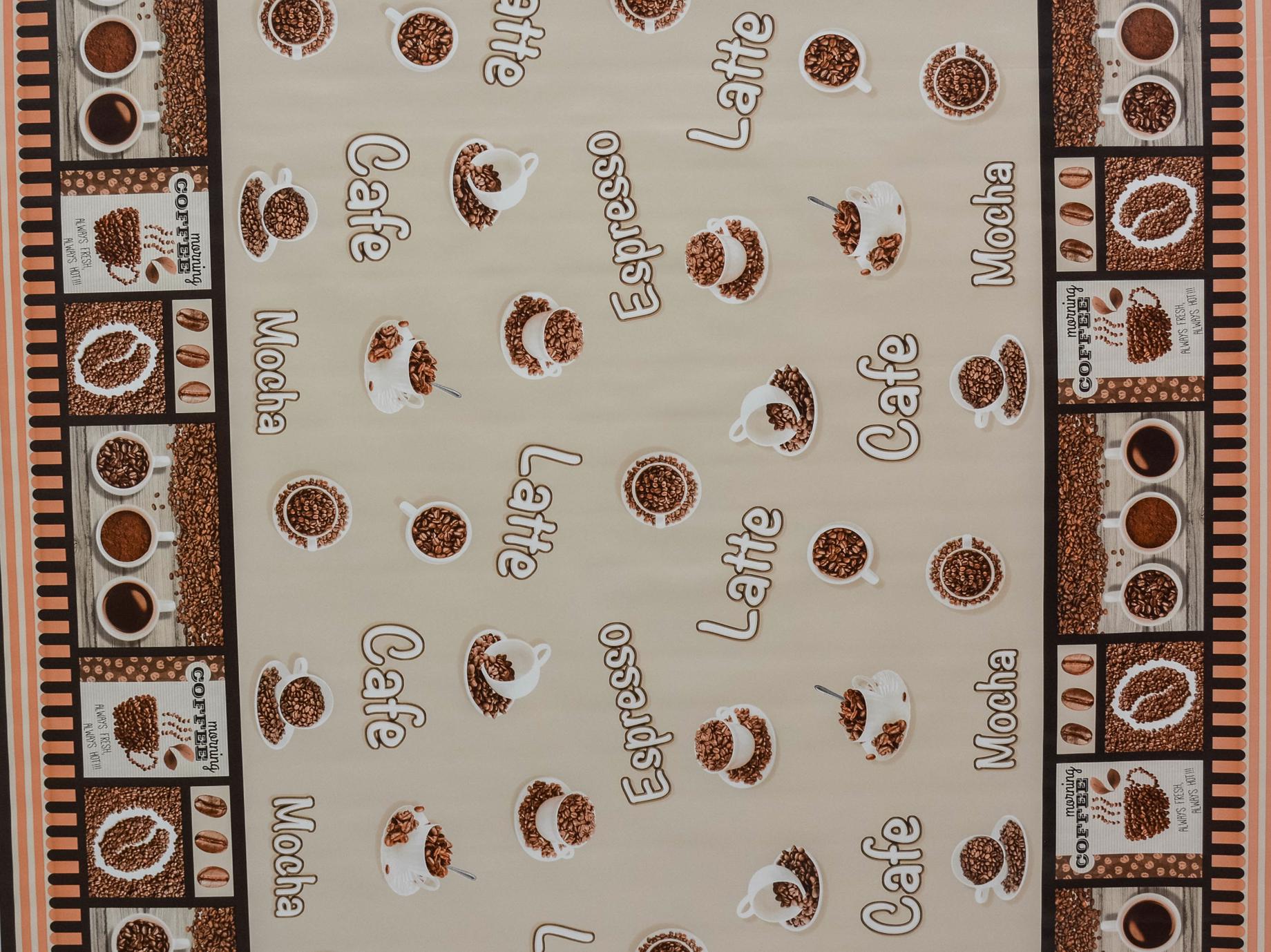 140cm Printed Flannel Back Tabling SH294-23