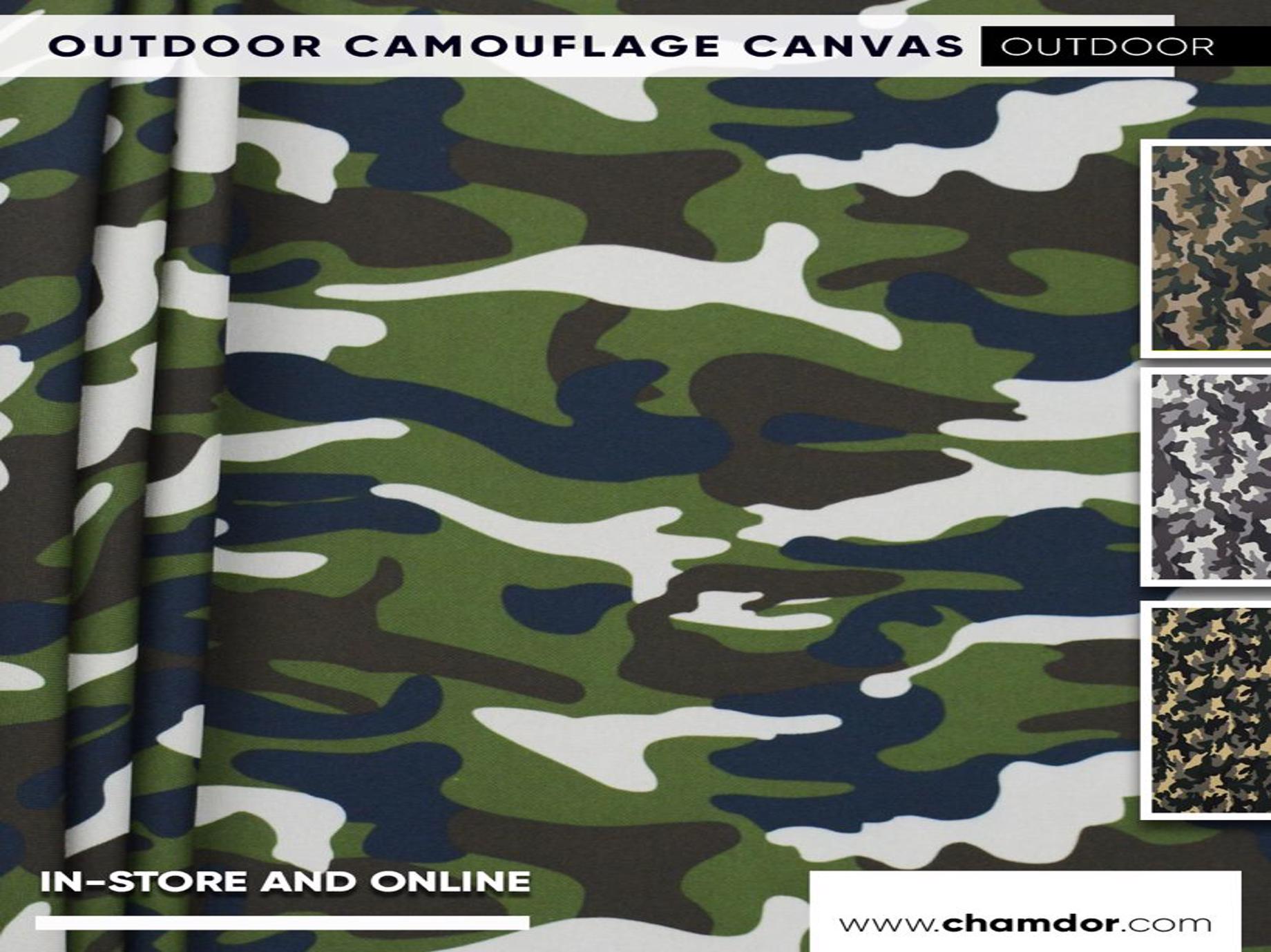 Outdoor Camouflage Canvas