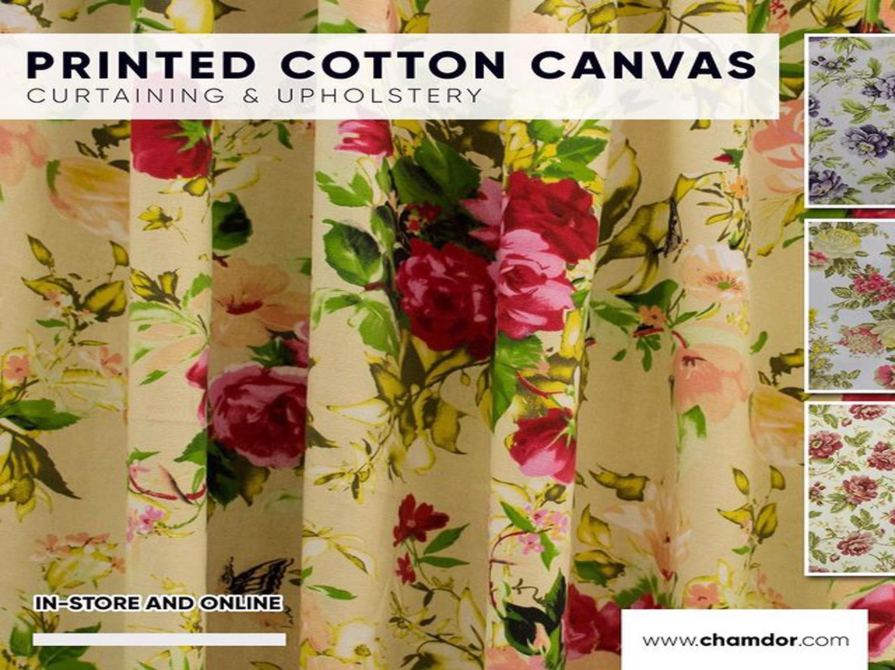 Printed Cotton canvas