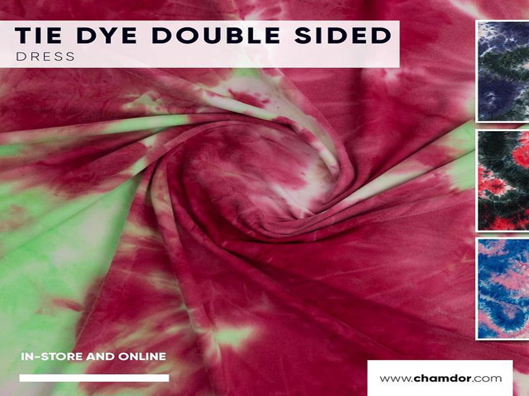 Tie Dye Double Sided Brushed Dty