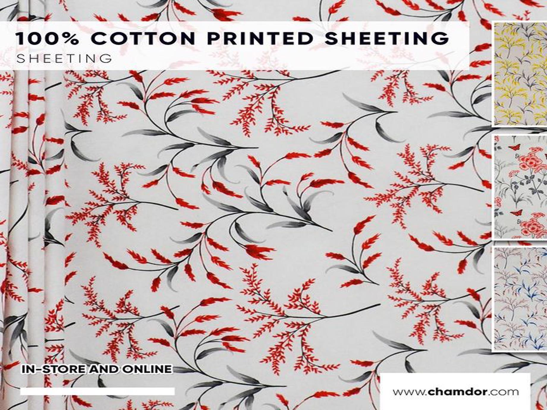 100% COTTON PRINTED SHEETING SH286