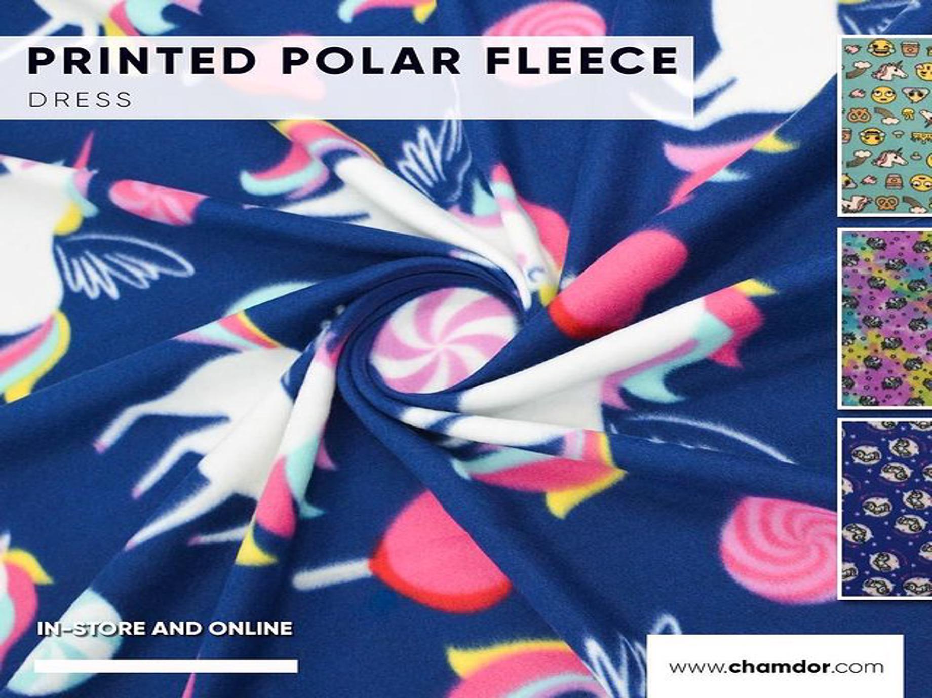Printed Polar Fleece