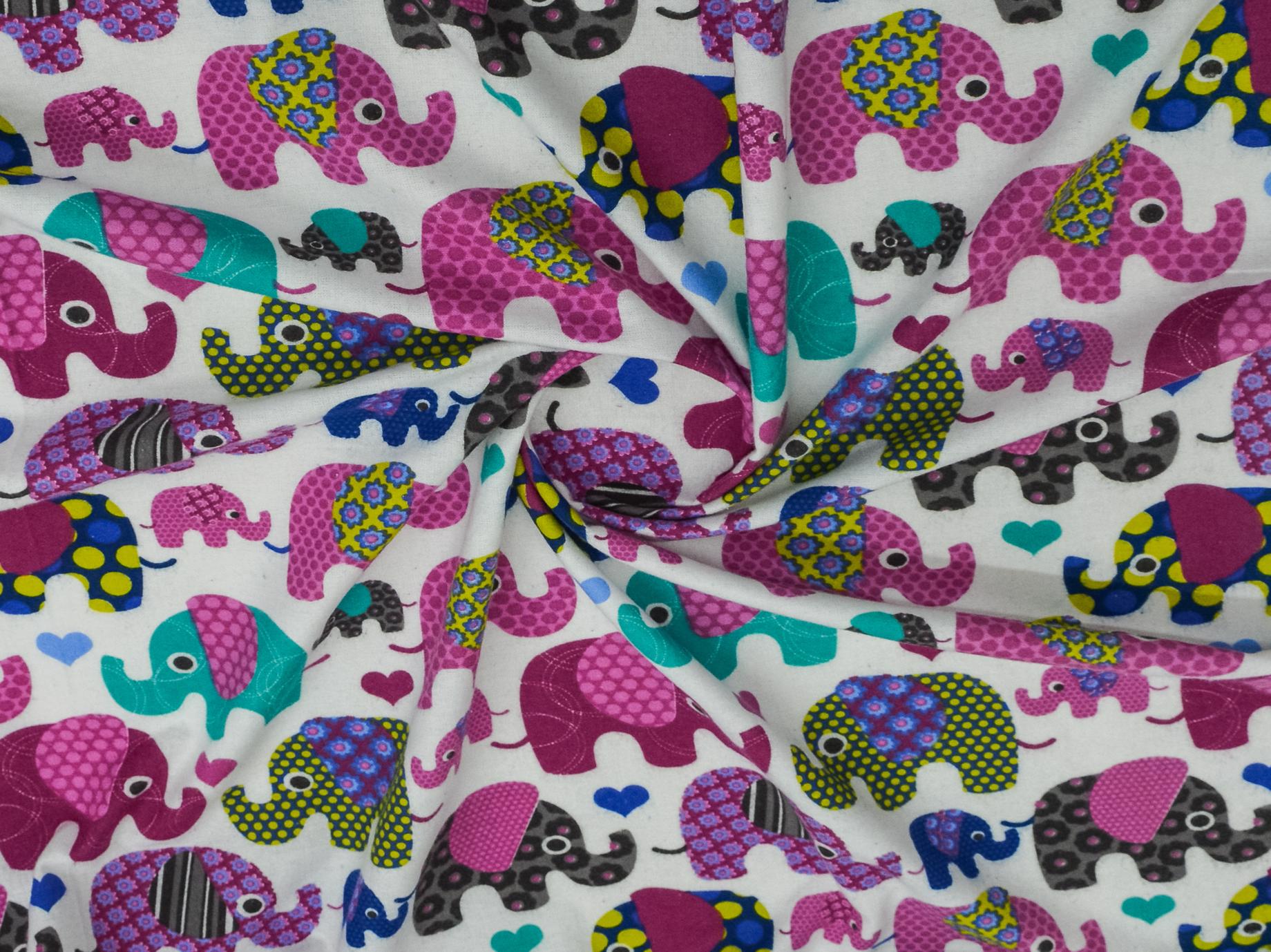 100% Cotton Printed Flannel Dress