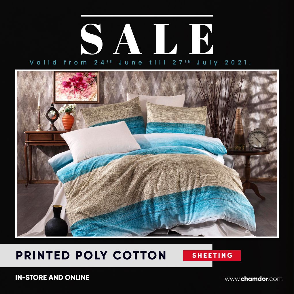 4F Printed Poly Cotton - SALE
