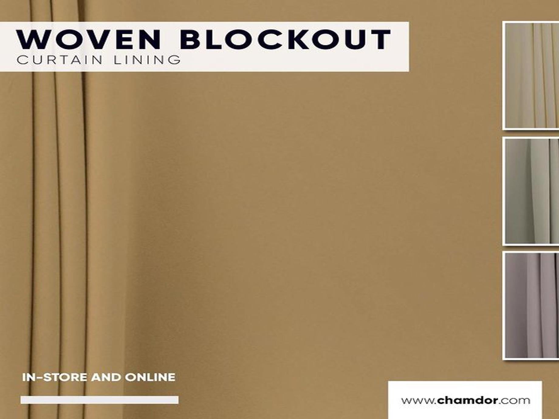 Plain Woven Blockout