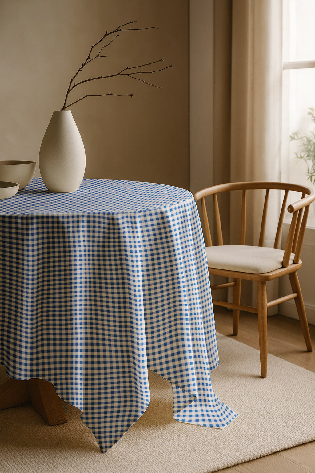 Gingham Check Tabling