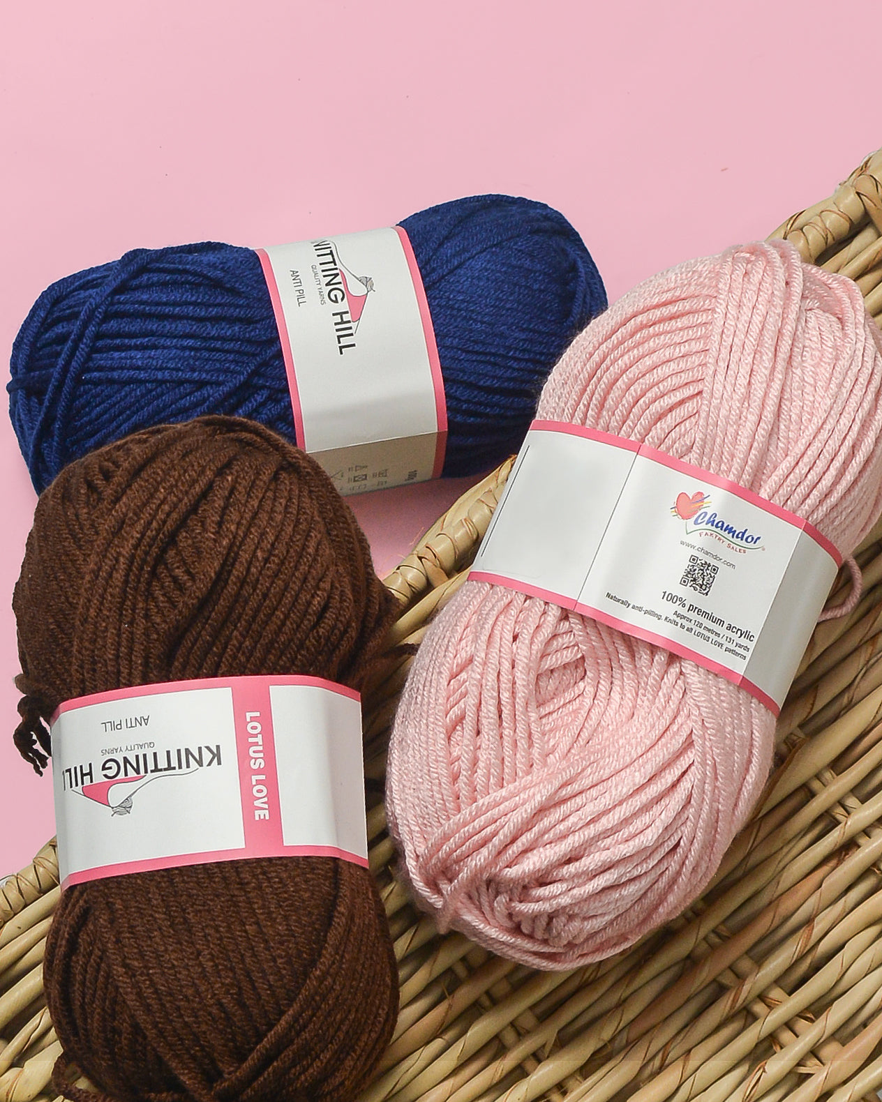 100G Knitting Hill Lotus Love Anti - Pilling