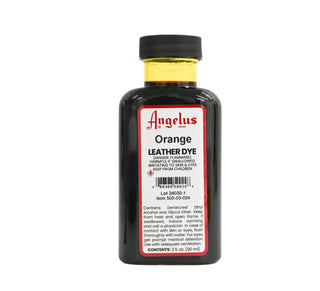 Leather dye Orange