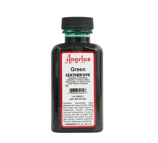 Leather dye Green