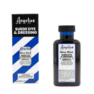 3oz Suede Dye Black Navy Blue