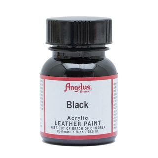 29.5ml Acrylic Leather Paint Black