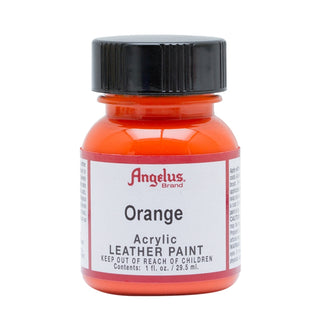 29.5ml Acrylic Leather Paint Orange