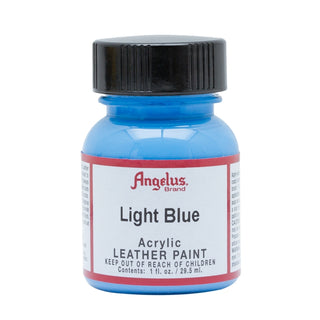 29.5ml Acrylic Leather Paint Light Blue