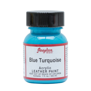 29.5ml Acrylic Leather Paint Blue Turquoise