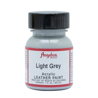 29.5ml Acrylic Leather Paint Light Grey