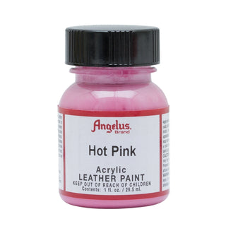 29.5ml Acrylic Leather Paint Hot Pink