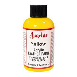 118ml Acrylic Leather Paint Yellow