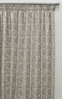 225X218cm Olivia Taped Lined Curtain