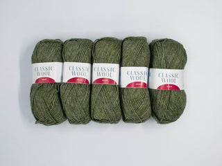 100g 5PC Classic Wool Aran Print Pickle