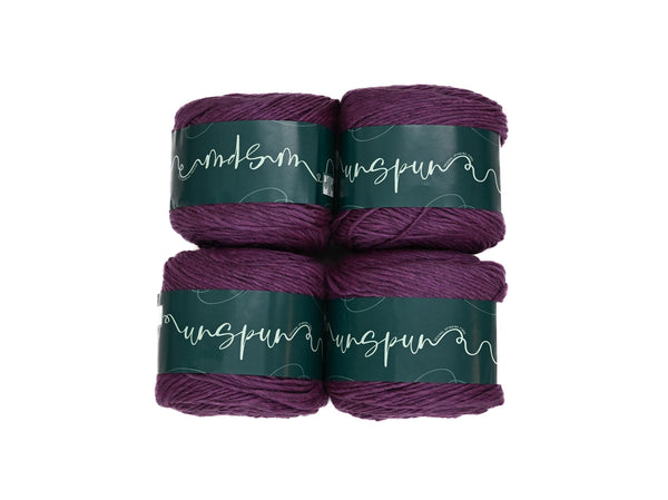 200G 4Pc Unspun Plum