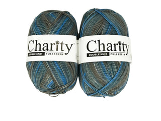 300g 2Pc Charity Print pullskein Batlshp Grey