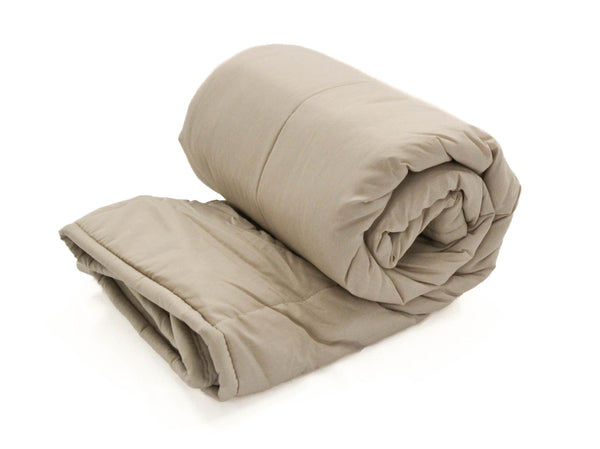 Poly Cotton Comforter Taupe