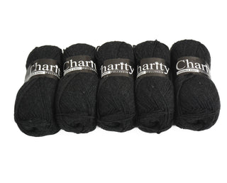 100G 5Pc Charity Dk Wool Charcoal