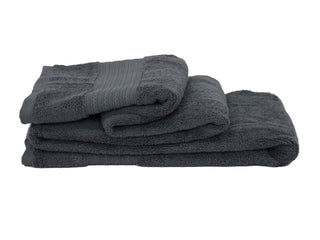 50X90cm Big & Soft Hand Towel Dark Grey