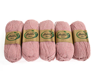 100G 5Pc Habba Wool Light Pink