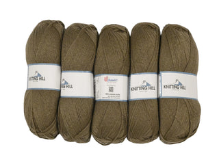 5pc 100G Knitting Hill Double Knit Antique