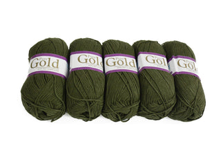 100G 5Pc Pure Gold Dk Military