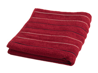 50x90cm Luxury Rib Hand Towel Red R18021-3