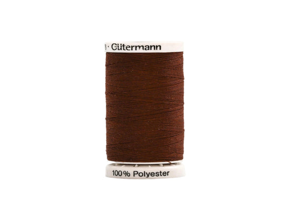 250m Gutermann Cotton Brown