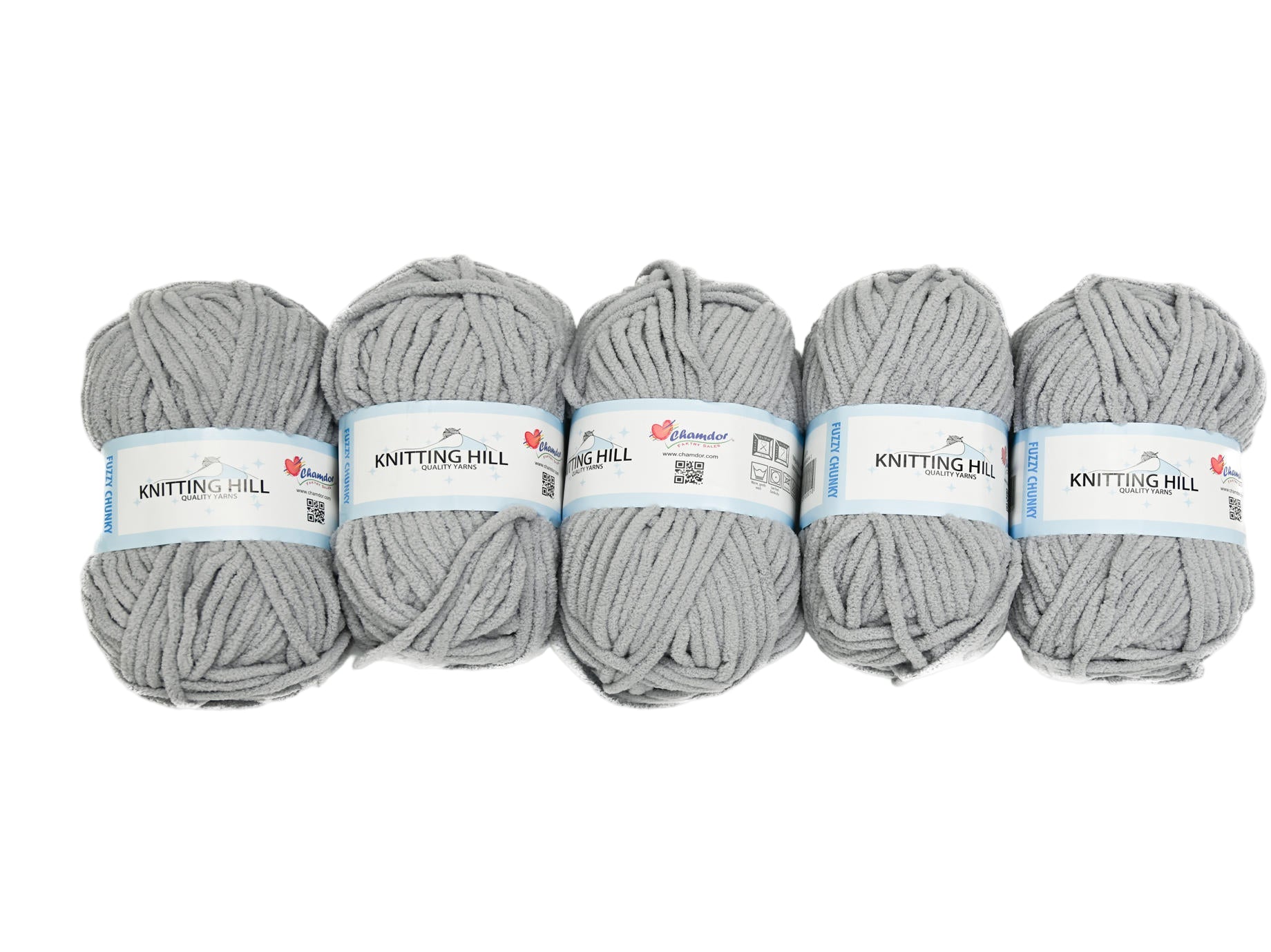5pc 100g Fuzzy Chunky