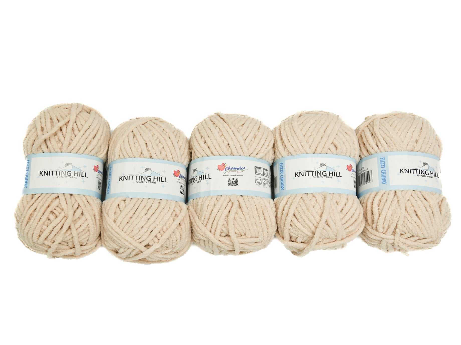5pc 100g Fuzzy Chunky