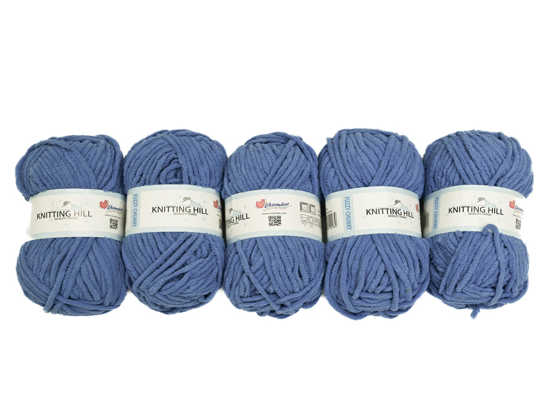 5pc 100g Fuzzy Chunky